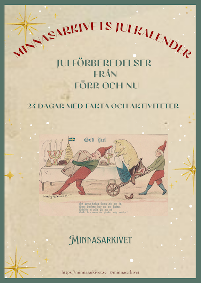 Minnasarkivets julkalender